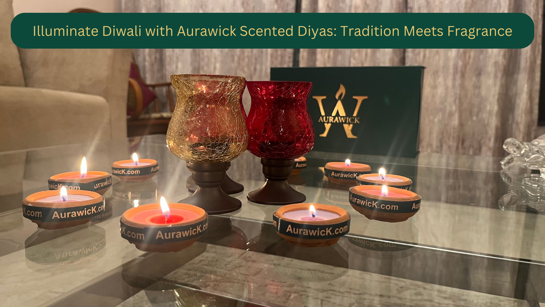 Illuminate Diwali with Scented Diyas