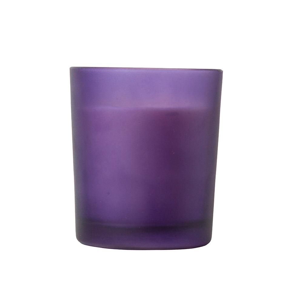 Luminous Collection - Water Lilly Scented Candle - 450 gm Purple Jar