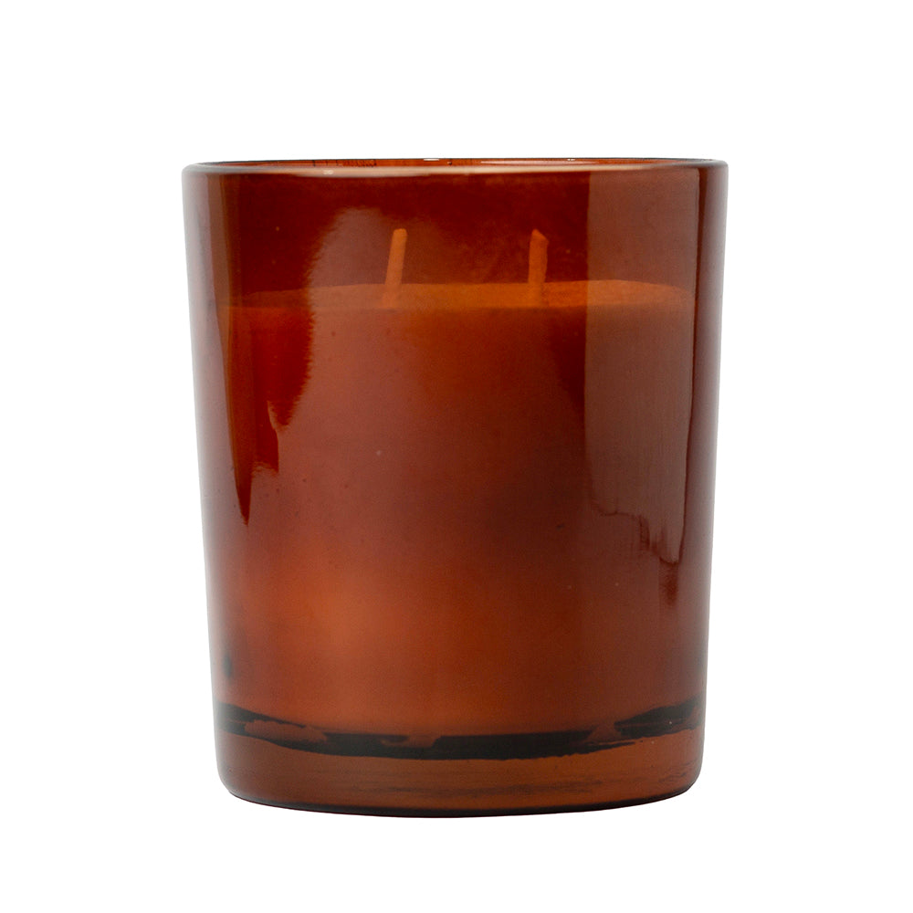 Luminous Collection - Water Lilly Scented Candle - 450 gm Brown Jar