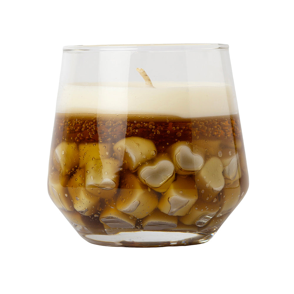 Aurum Glow - Caramel & Oudh Scented Candle - 450gm