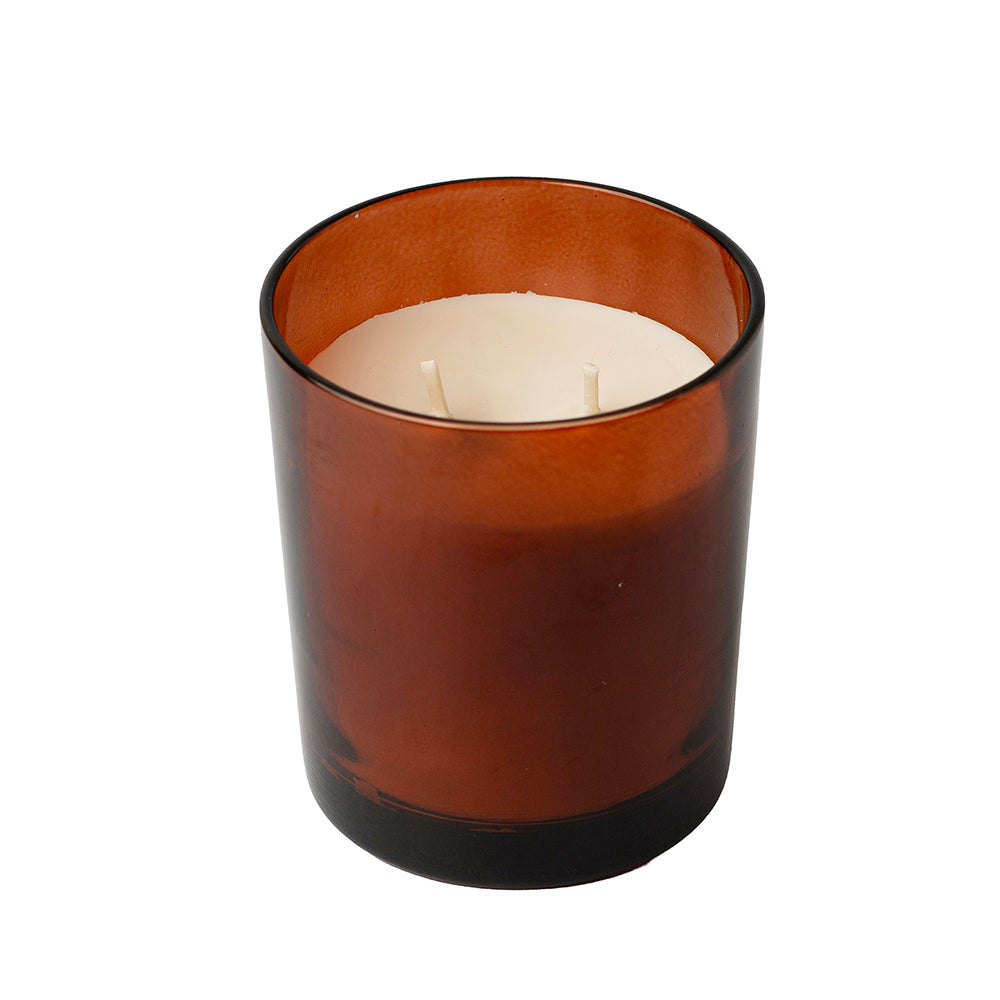Luminous Collection - Water Lilly Scented Candle - 450 gm Brown Jar