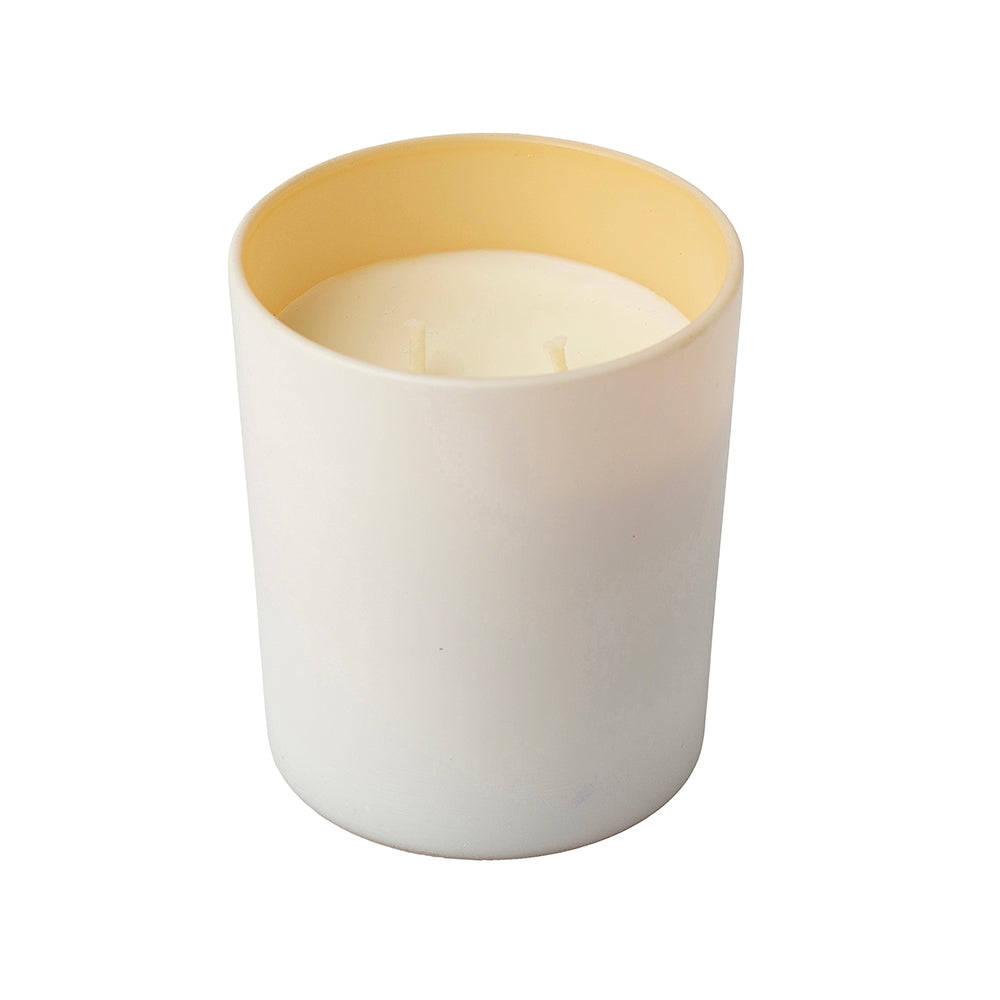 Luminous Collection - Water Lilly Scented Candle - 450 gm White Jar