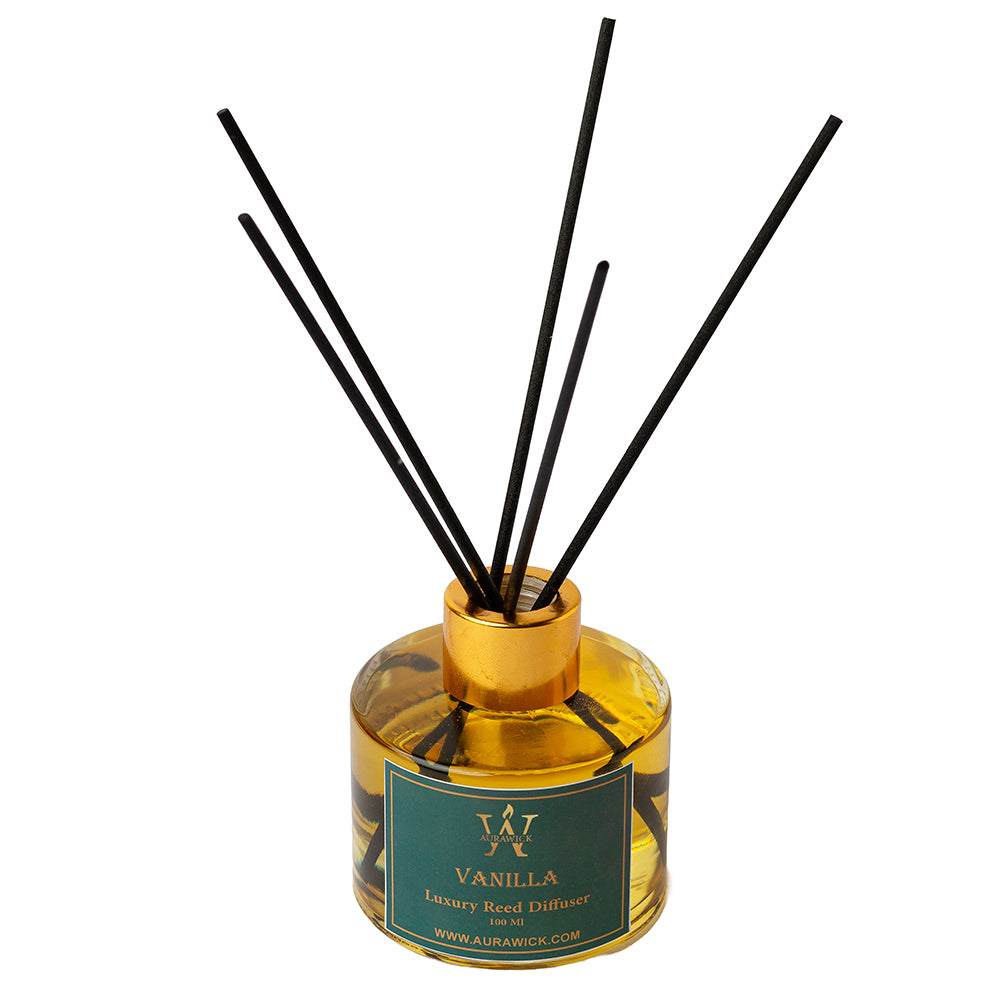 Vanilla Scented Reed Diffuser - 100 ml