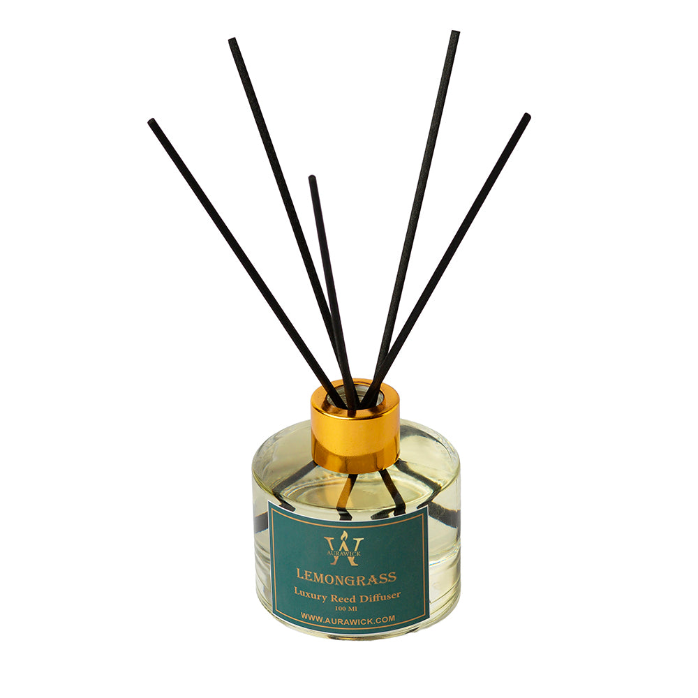 Lemongrass Scented Reed Diffuser - 100 ml