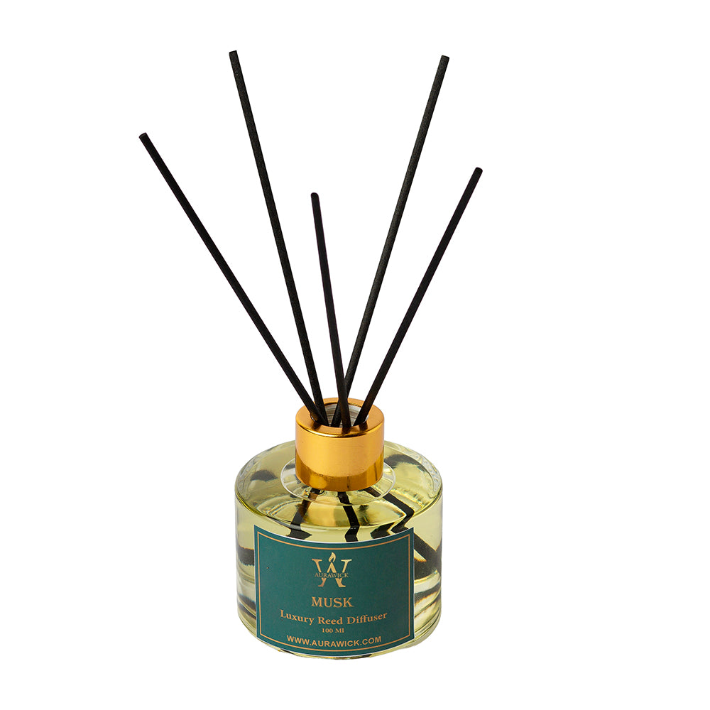 Get Musk Scented Reed Diffuser