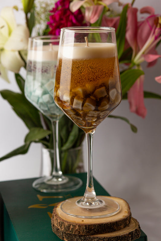 Celeste Caramel & Oudh Scented Candle