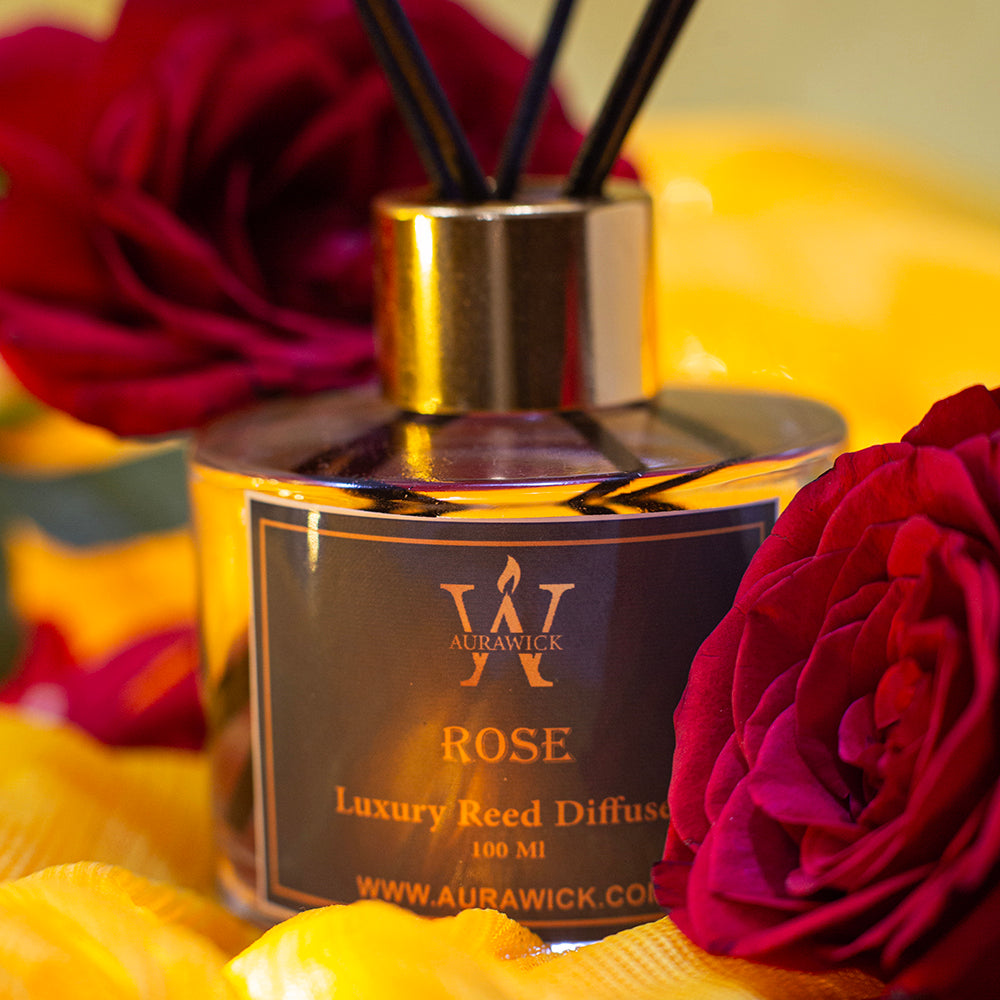 Rose Scented Reed Diffuser