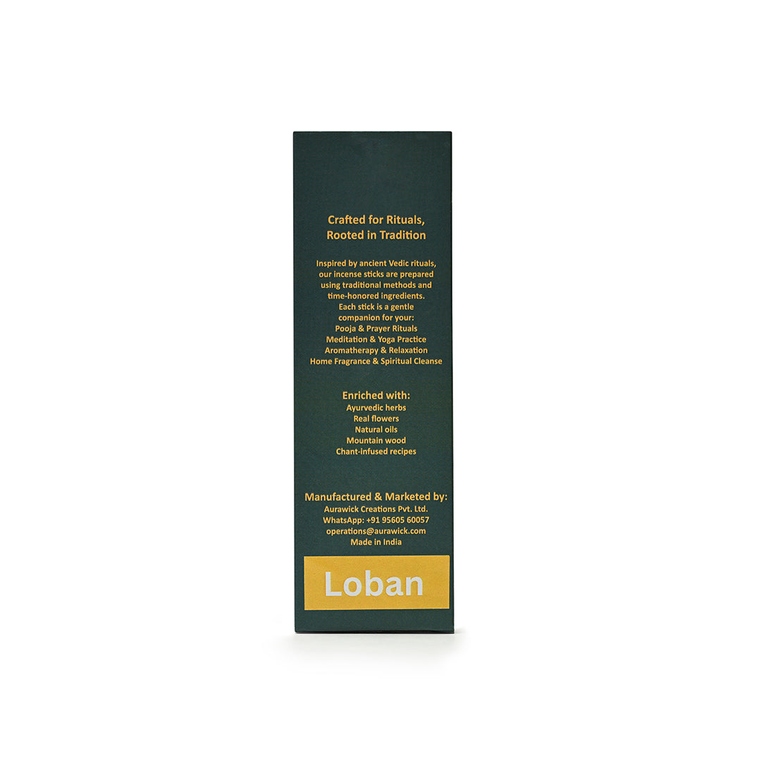 Organic Loban Dhoop Sticks | Pack of 12