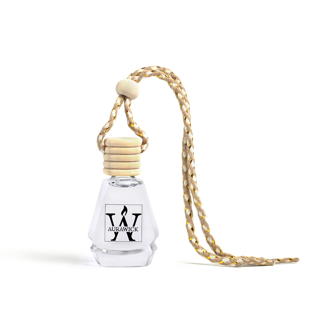 Aurawick Purespace Lavender: Hanging Glass Diffusers |10ml Premium Liquid Fragrance | Long-Lasting Floral Fragrance