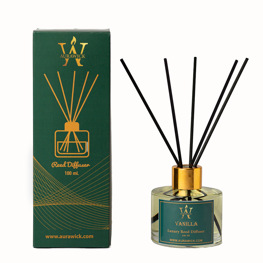 Vanilla Scented Reed Diffuser - 100 ml
