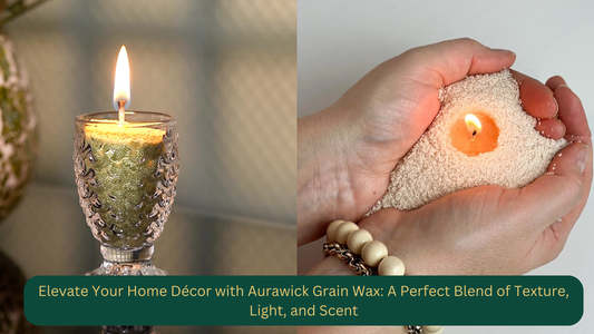 Grain Wax candle