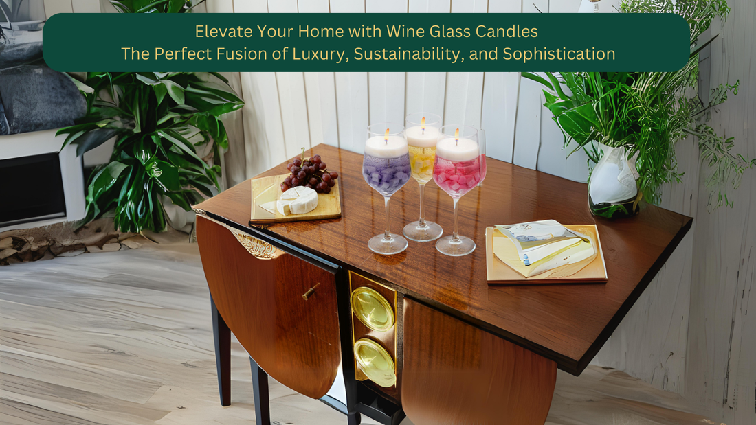 Wine Glass Candles