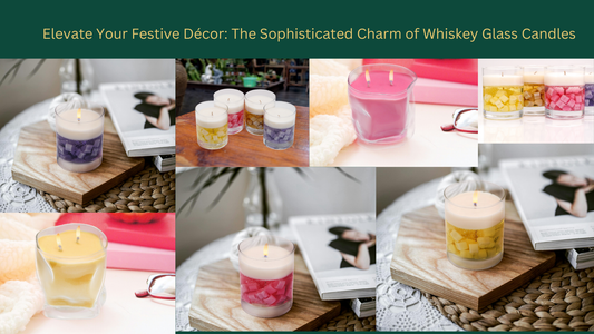 Whiskey Glass Candles