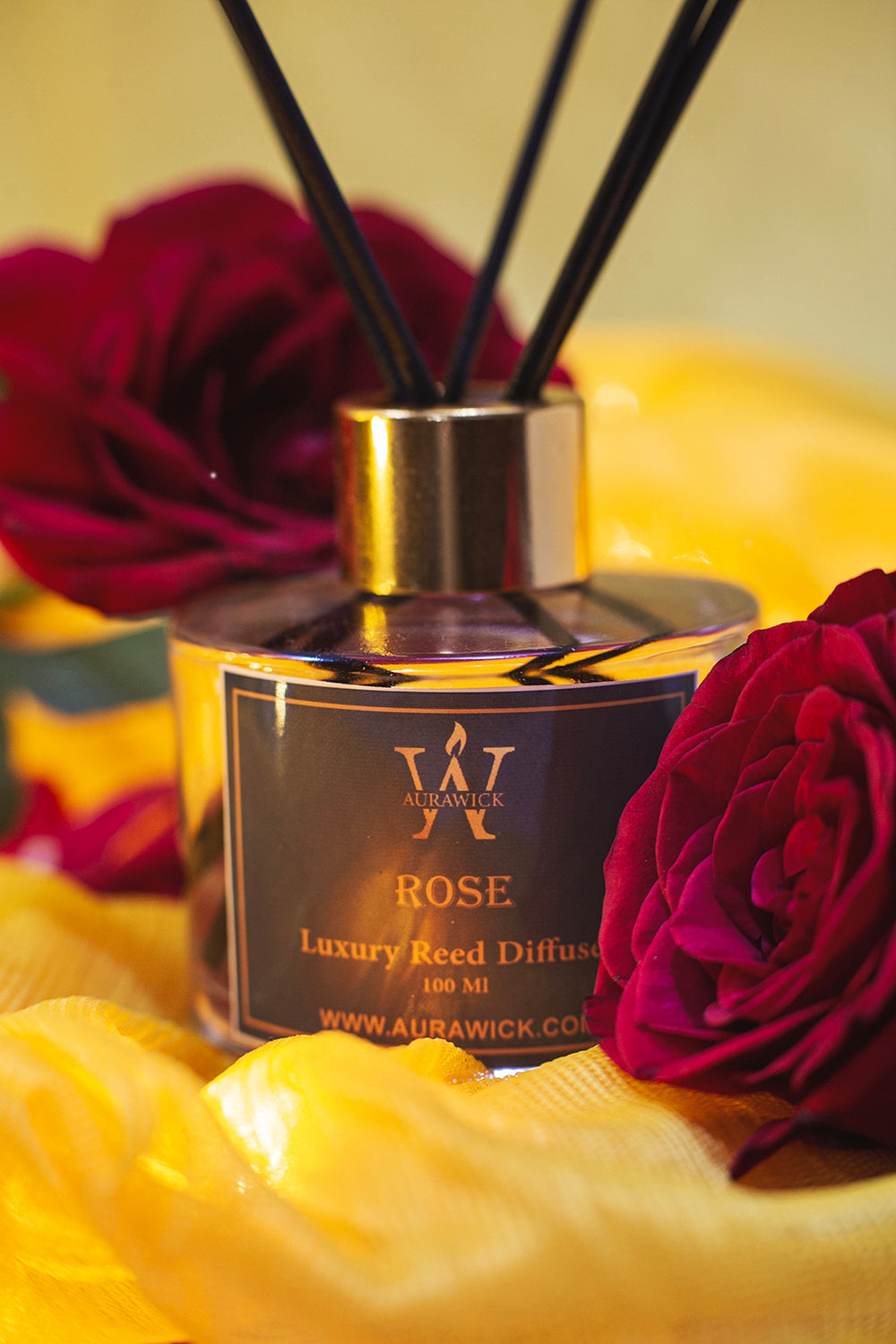 Buy Rose Scented Reed Diffuser