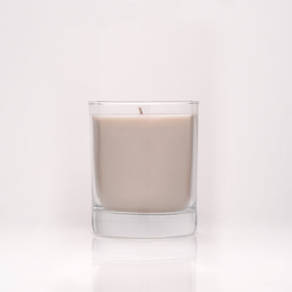 Ciderwood & Sandalwood Barrellight -  Ciderwood & Sandalwood Scented Solid Candle in Plain Whisky Glass