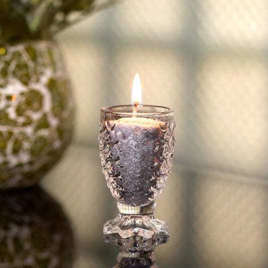 Grey Grain Candle with Midnight Blue Essence