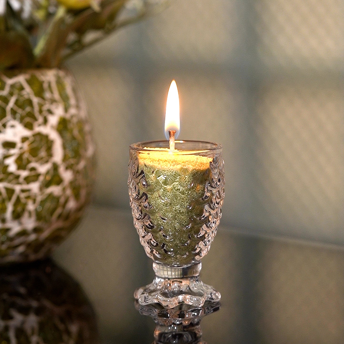 Green Grain Candle with Rosemarry Essence