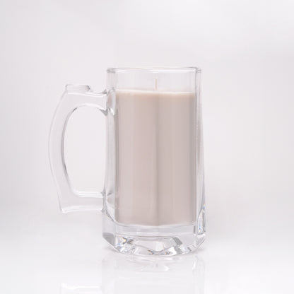 Mugmelt Vanilla  -  Vanilla Scented Solid Candle in Beer Mug