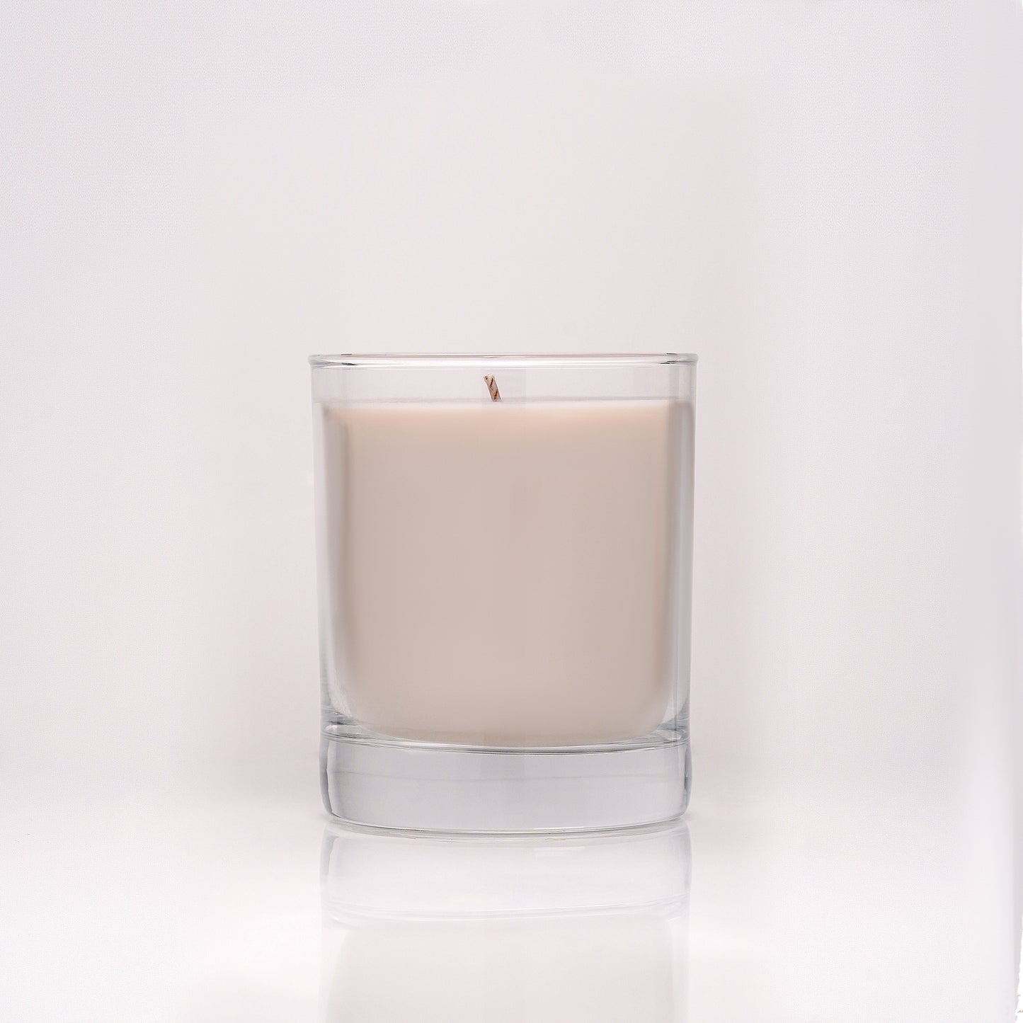 Vanilla Barrellight -  Vanilla Scented Solid Candle in Plain Whisky Glass