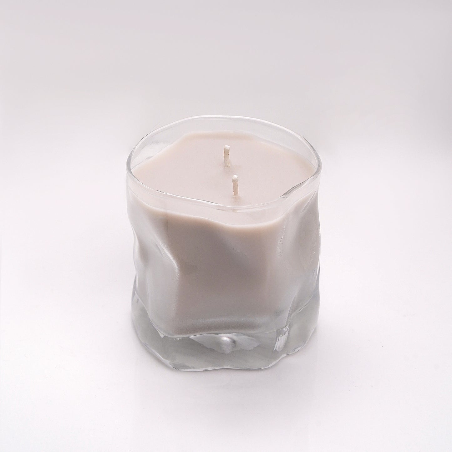 Ciderwood & Sandalwood Bloom -  Ciderwood & Sandalwood Scented Solid Candle in Whisky Glass