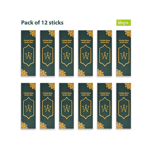 Organic Mogra Dhoop Sticks | Pack of 12