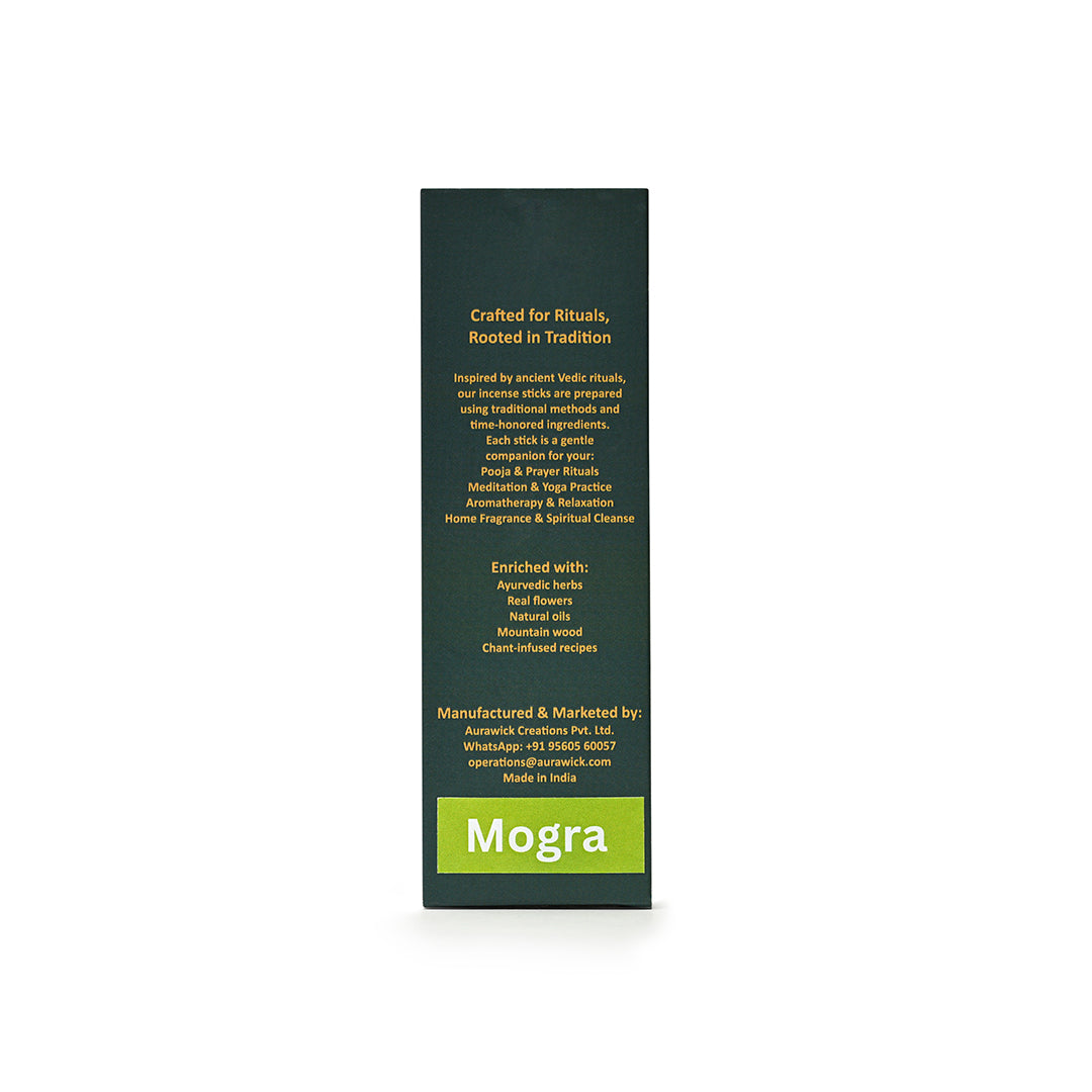 Organic Mogra Dhoop Sticks | Pack of 12