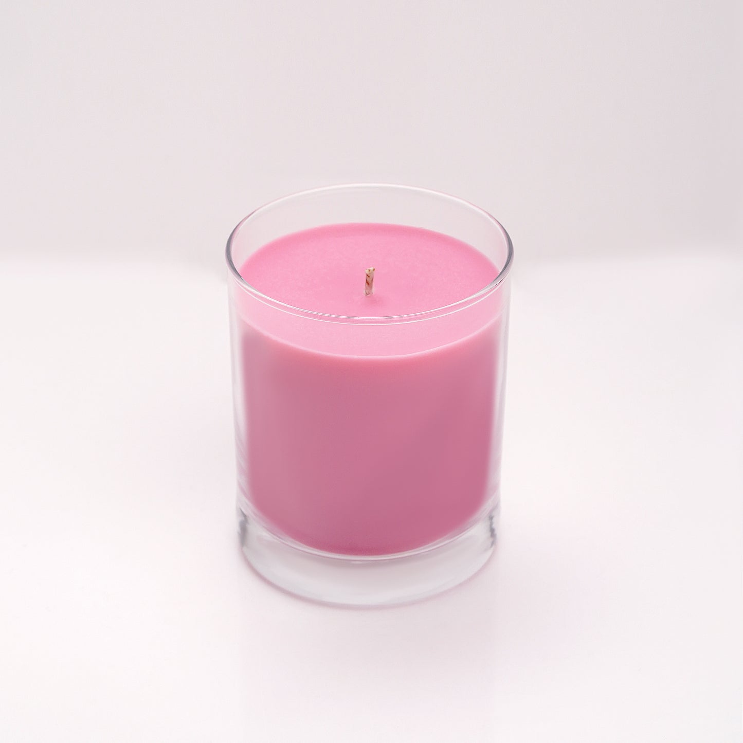 Rose Barrellight -  Rosé Scented Solid Candle in Plain Whisky Glass