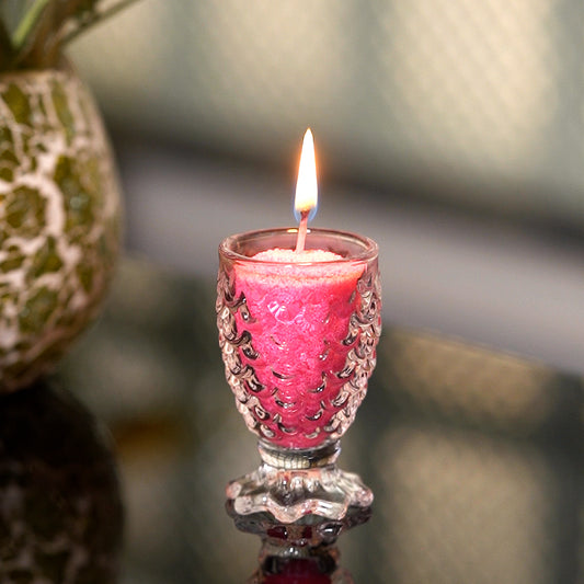 Pink Grain Candle with Jasmine Essence