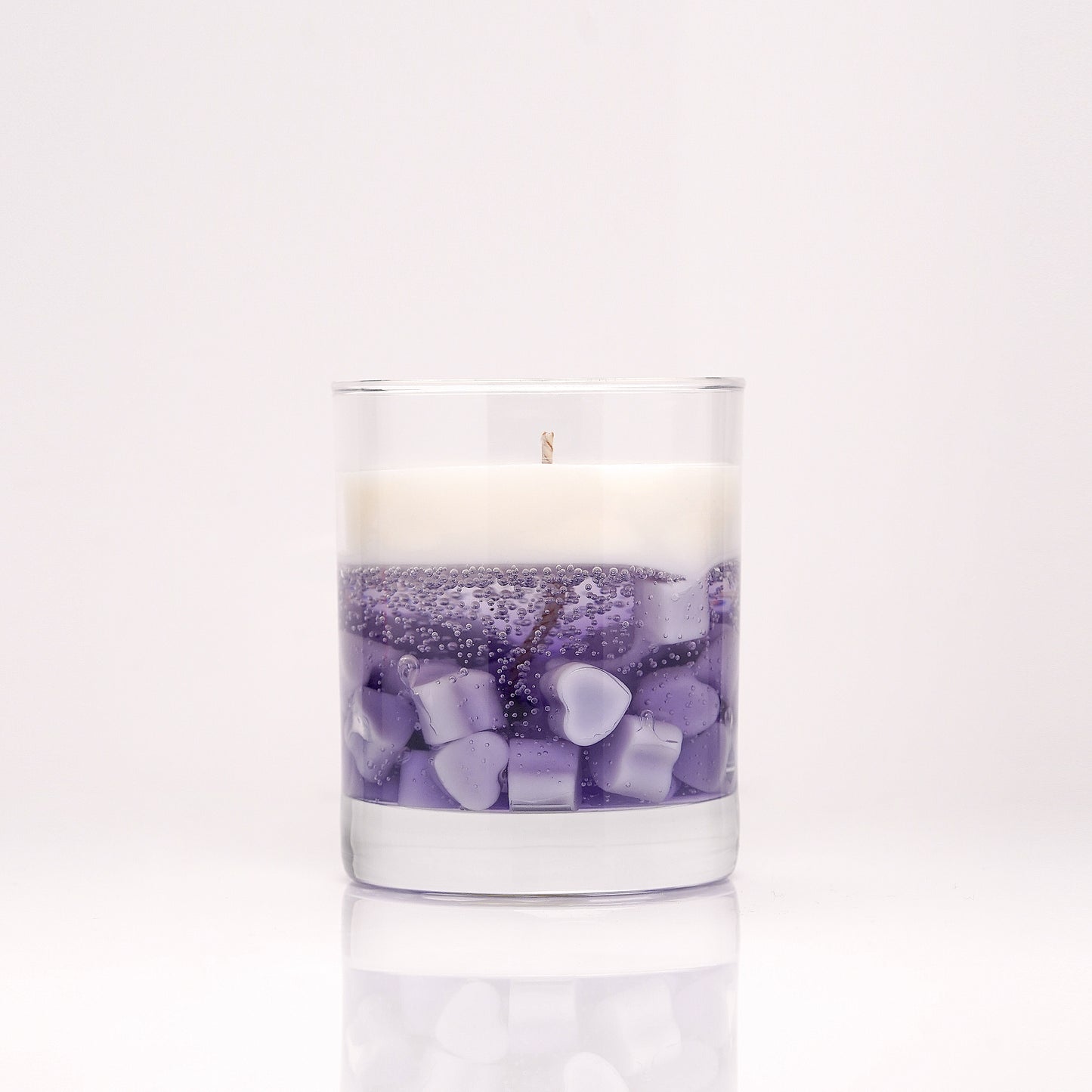 Lavender Aura -  Lavender Scented Candle in Whisky Glass