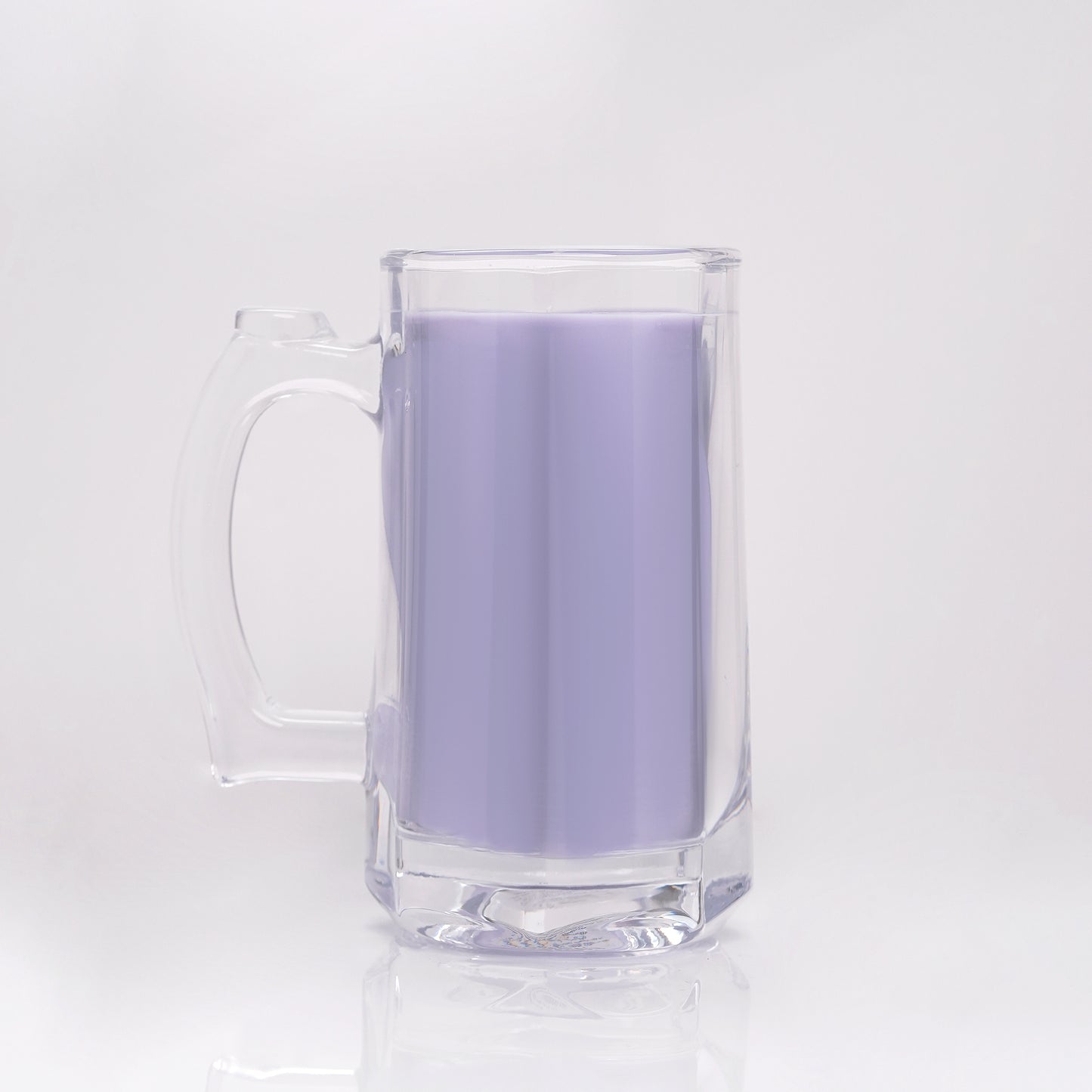 Mugmelt Lavender  -  Lavender Scented Solid Candle in Beer Mug