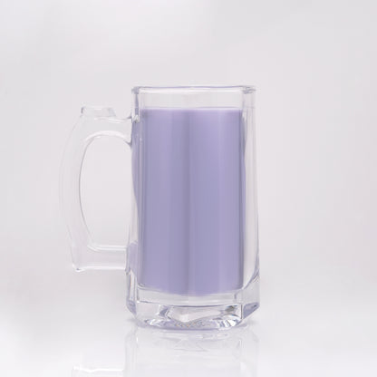 Mugmelt Lavender  -  Lavender Scented Solid Candle in Beer Mug