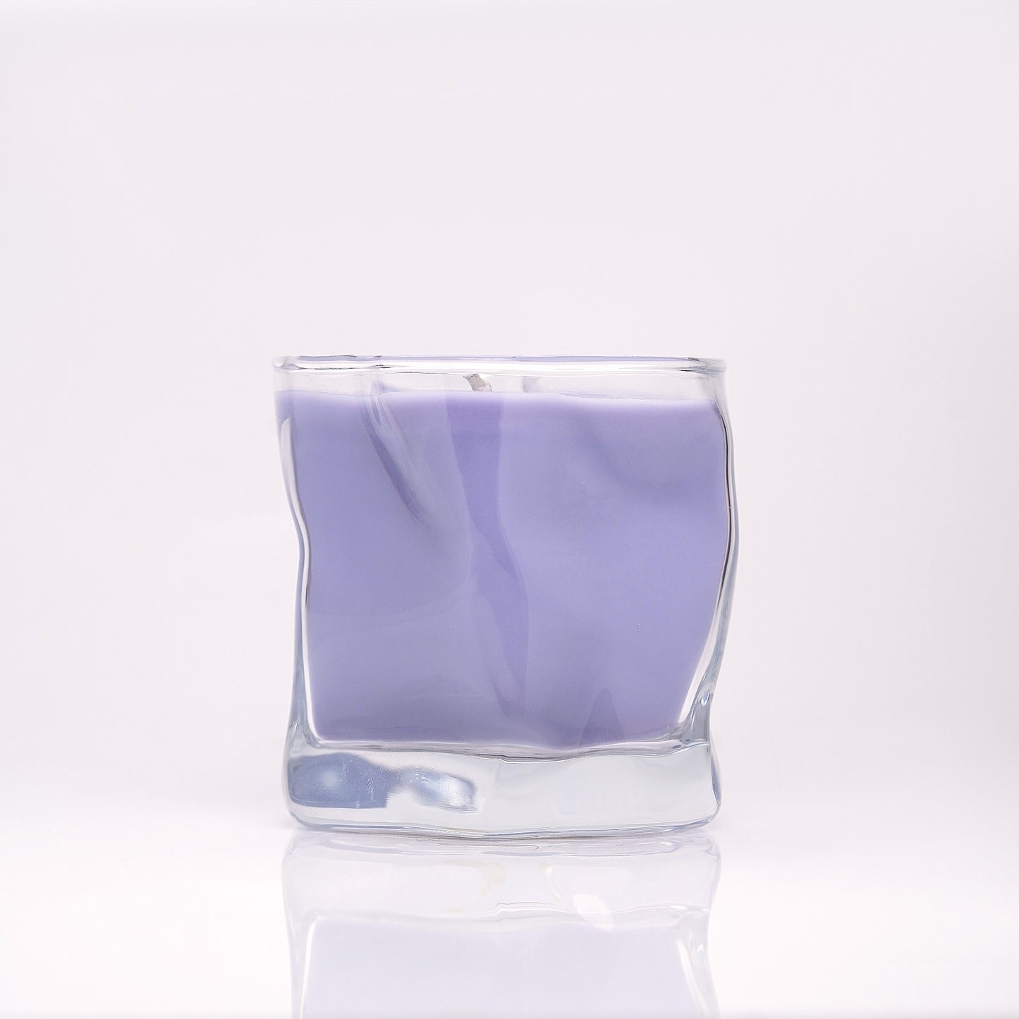 Lavender Bloom -  Lavender Scented Solid Candle in Whisky Glass