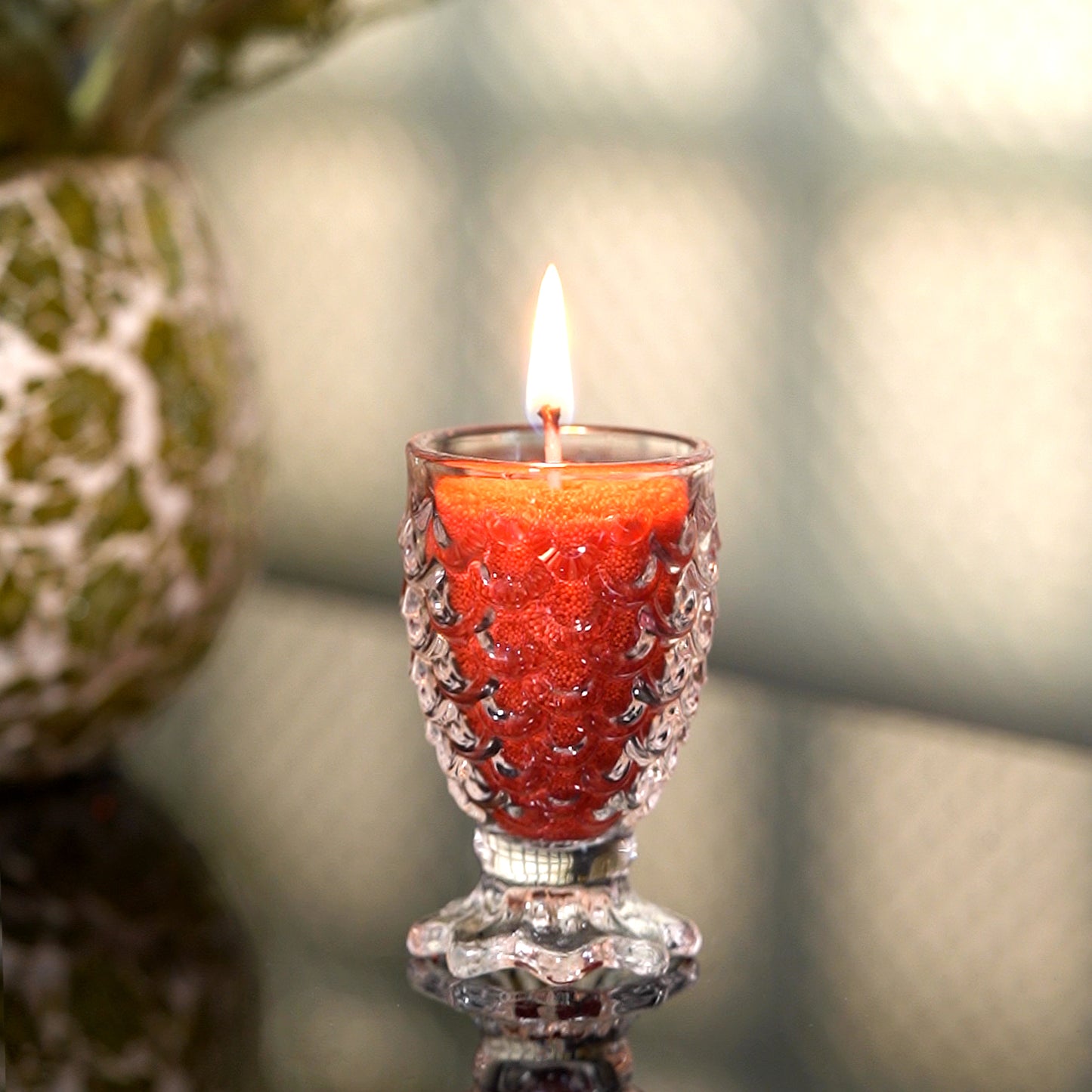 Orange Grain Candle with Frankincense Essence