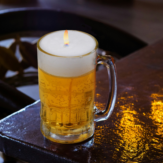 Mugmelt Decorative Beer  Solid Candle in Beer Mug