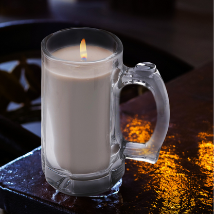 Mugmelt Vanilla  -  Vanilla Scented Solid Candle in Beer Mug