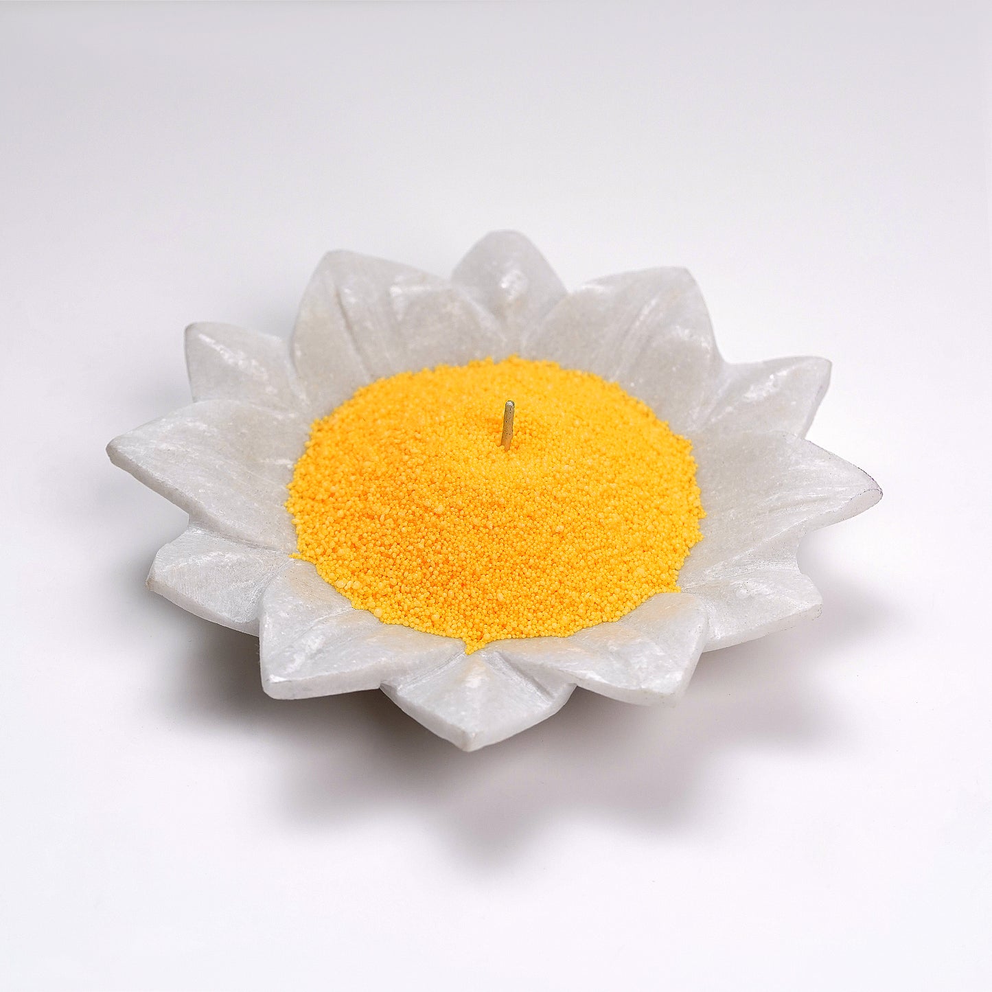 Yellow Grain Candle with Citrus- Lemon Essence